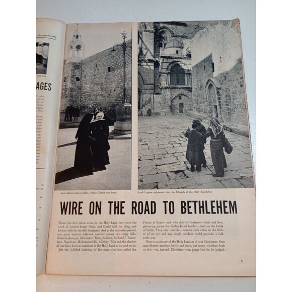 Life Magazine December 28, 1953 Madonna & Child Vintage Collection Cathedrals - Picture 6 of 13